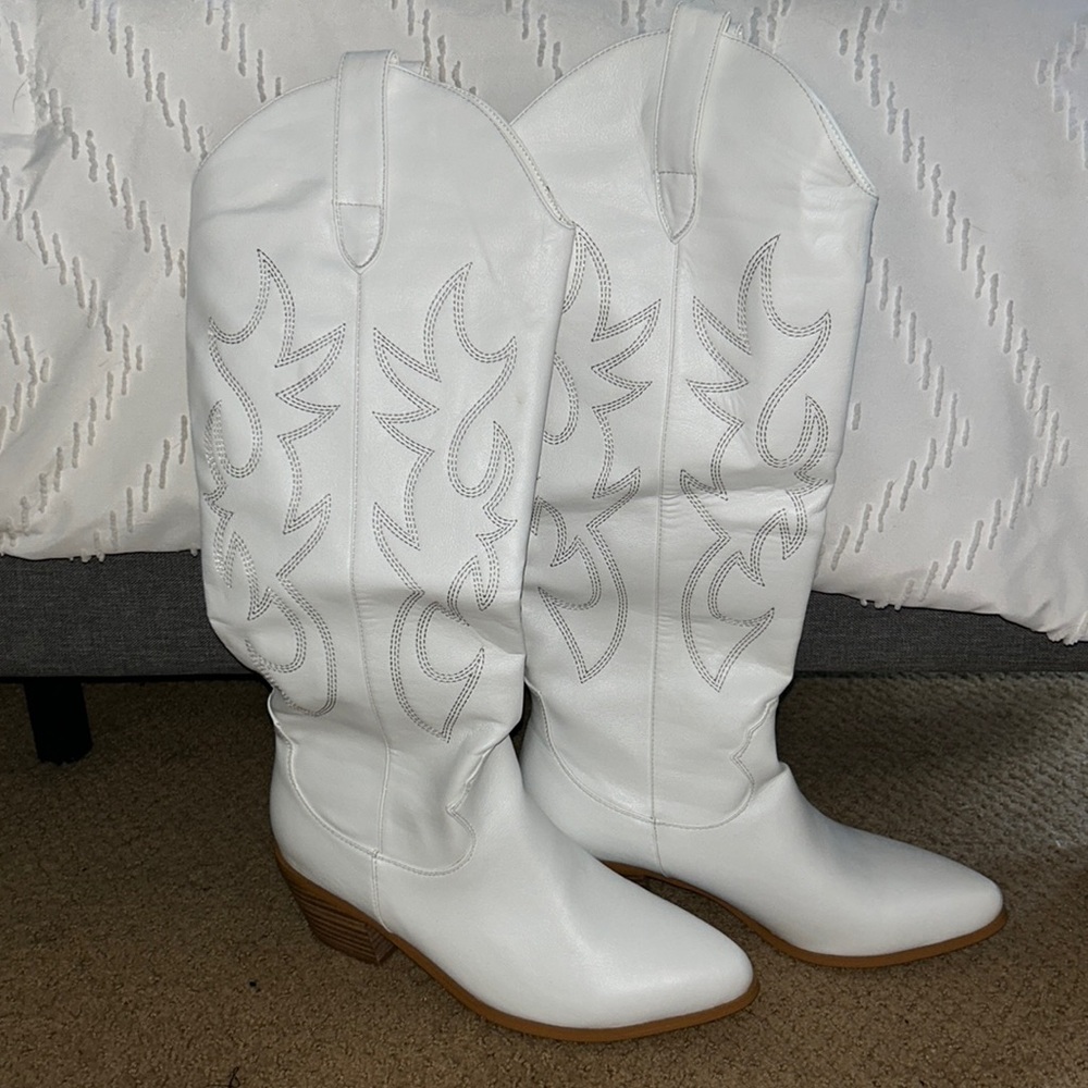 Knee High Cowboy Boots